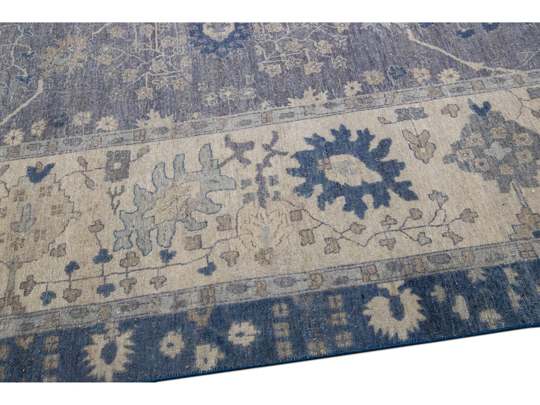 Modern Indian Mahal Rug 15 X 16