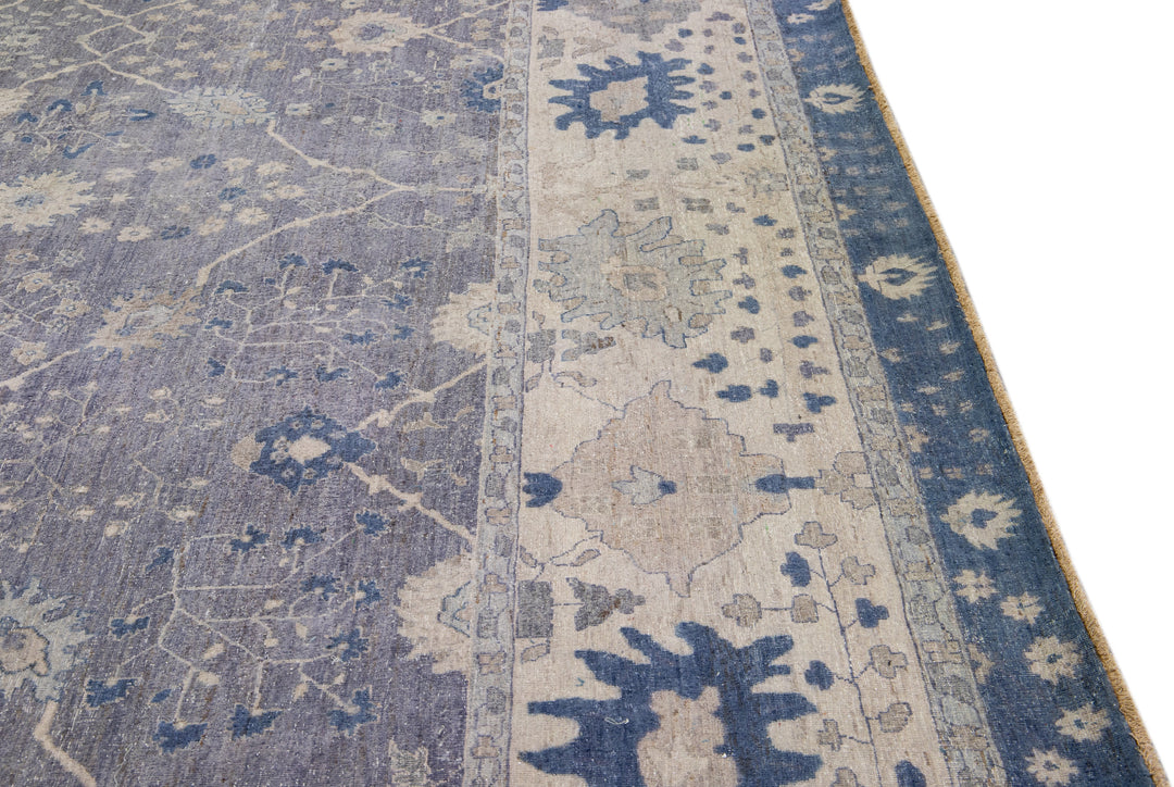 Modern Indian Mahal Rug 15 X 16