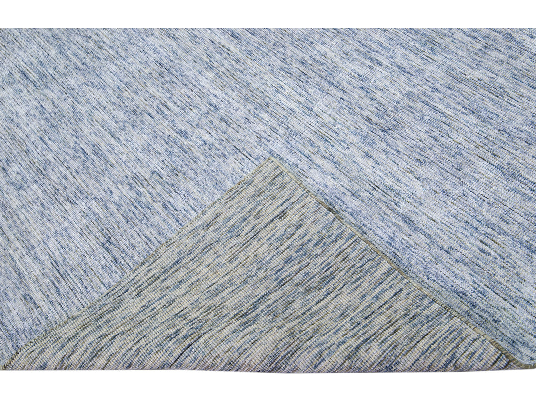 Modern Bamboo & Silk Groove Rug 8 X 10