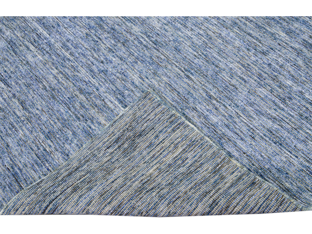 Modern Bamboo & Silk Groove Rug 8 X 10