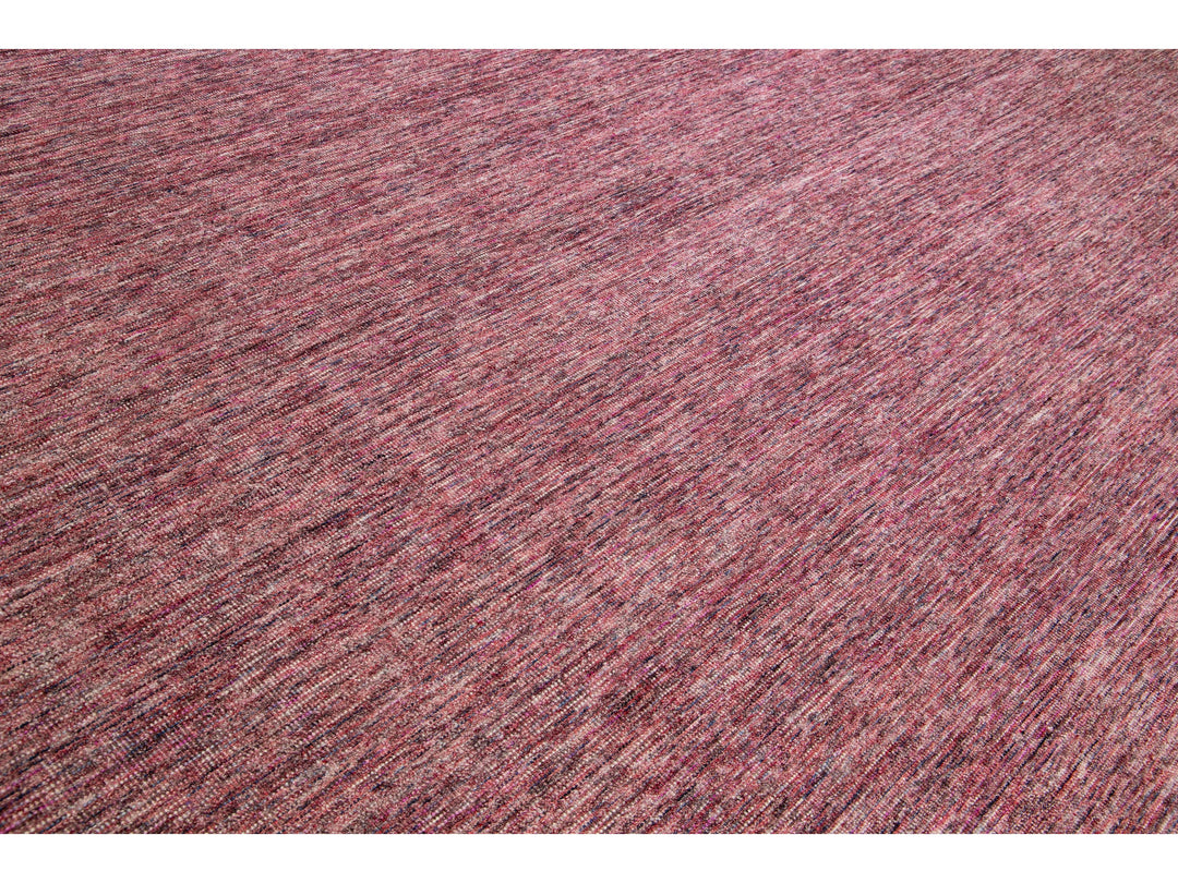 Modern Bamboo & Silk Groove Rug 12 X 15