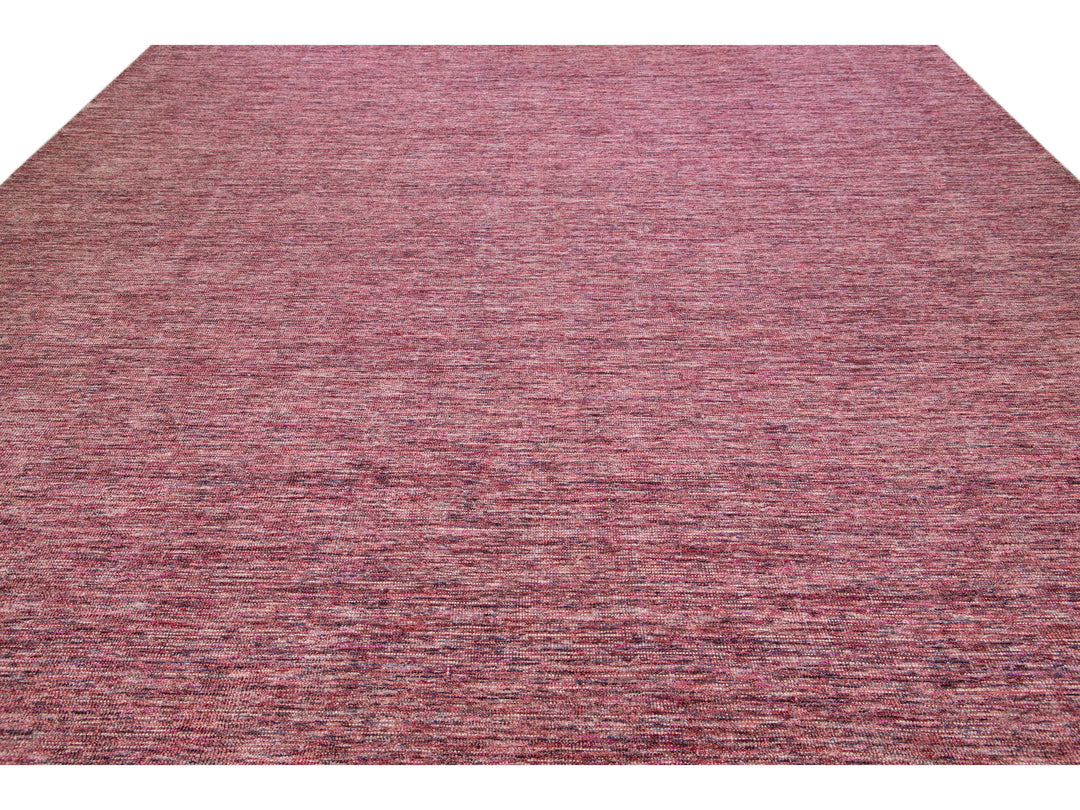 Modern Bamboo & Silk Groove Rug 12 X 15