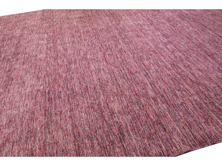 Modern Bamboo & Silk Groove Rug 12 X 15