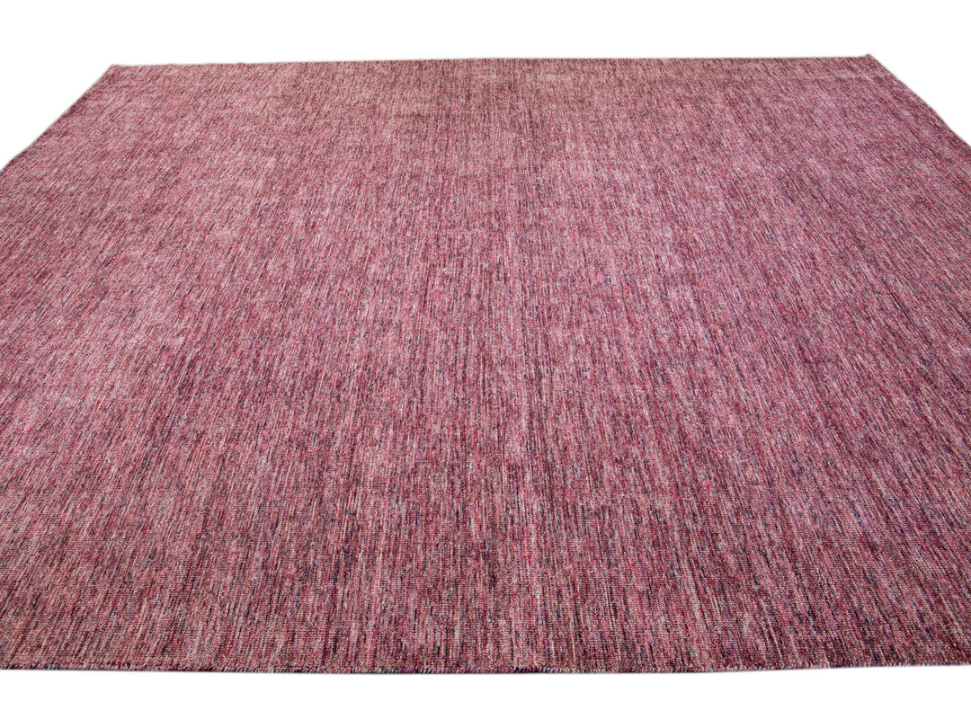 Modern Bamboo & Silk Groove Rug 12 X 15