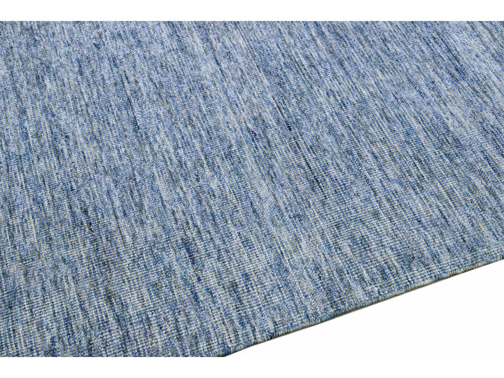 Modern Bamboo & Silk Groove Rug 9 X 12