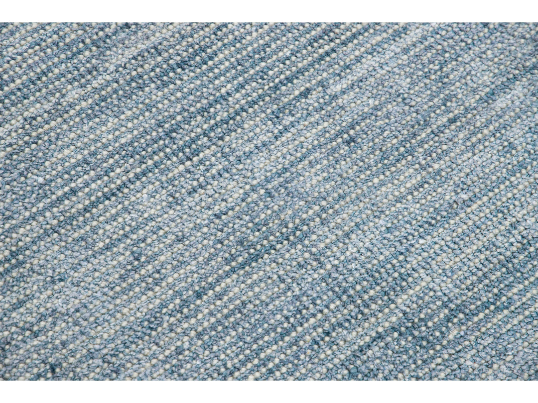 Modern Bamboo & Silk Groove Rug 9 X 12