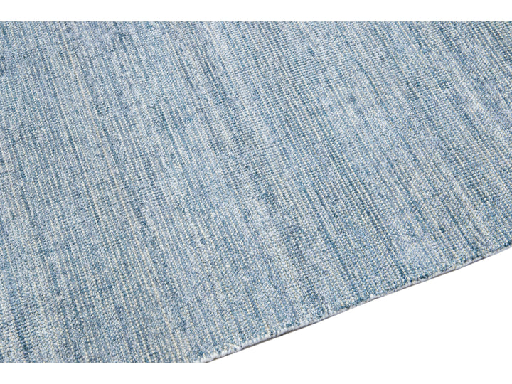 Modern Bamboo & Silk Groove Rug 9 X 12
