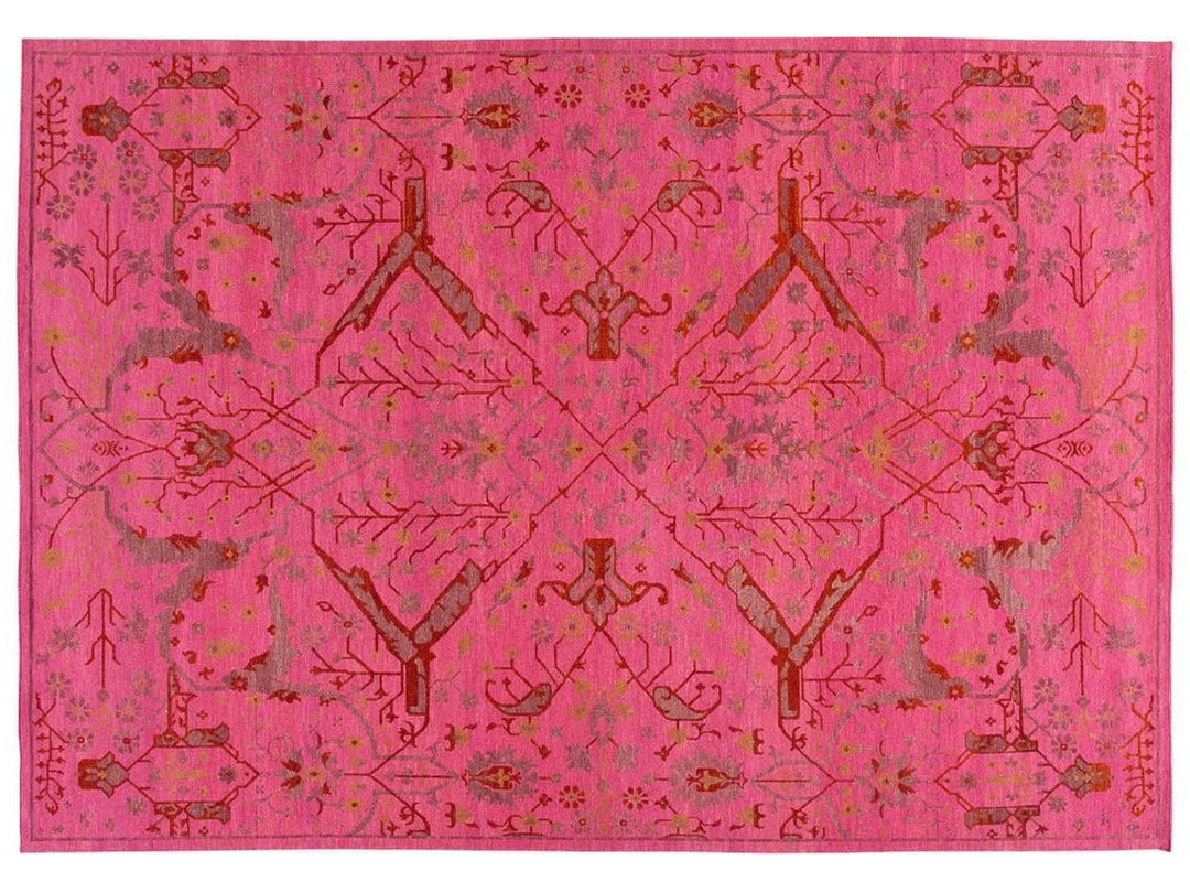 21st Century Modern Soumak-Style Wool Rug