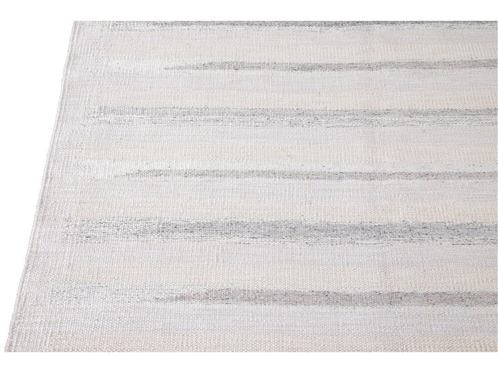 Modern Swedish Wool Rug 12 X 15