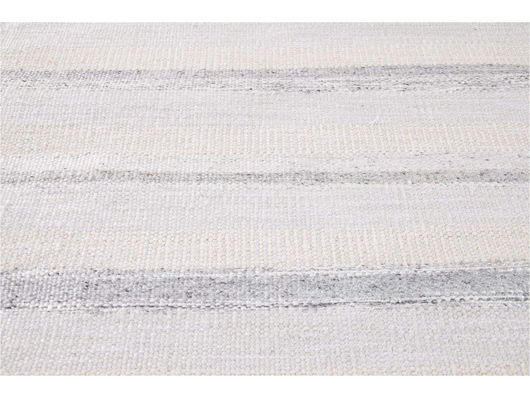 Modern Swedish Wool Rug 12 X 15