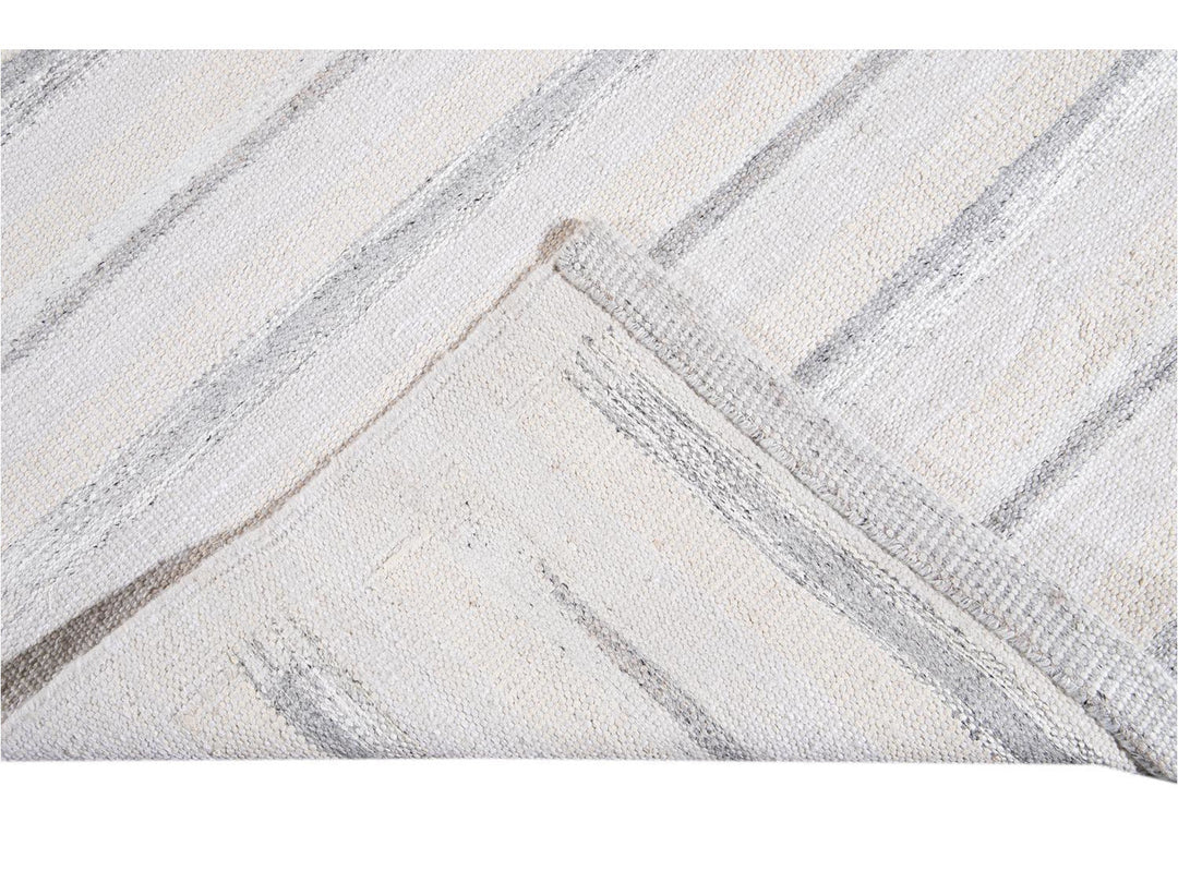 Modern Swedish Wool Rug 12 X 15