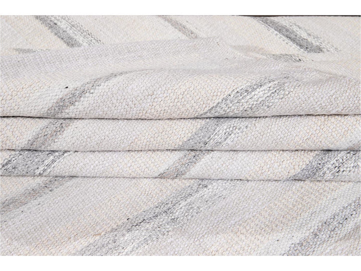 Modern Swedish Wool Rug 12 X 15