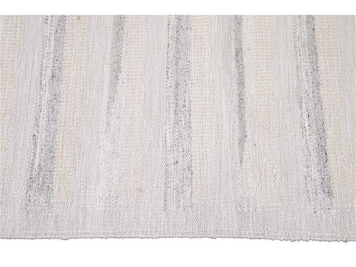 Modern Swedish Wool Rug 12 X 15