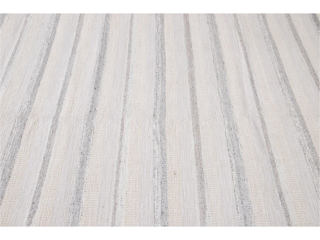 Modern Swedish Wool Rug 12 X 15