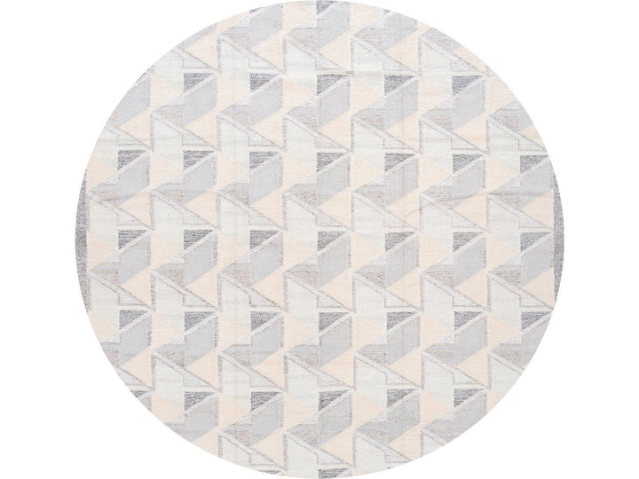 Modern Swedish Wool Rug 10 X 14