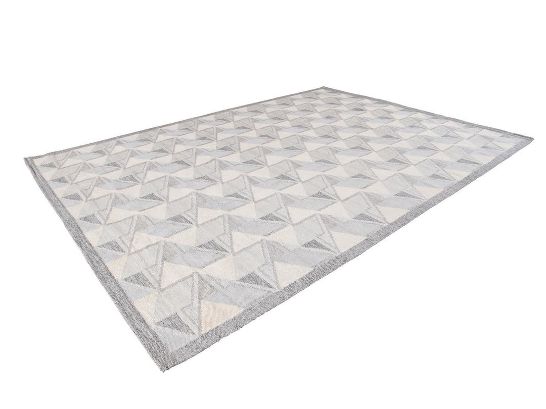 Modern Swedish Wool Rug 10 X 14