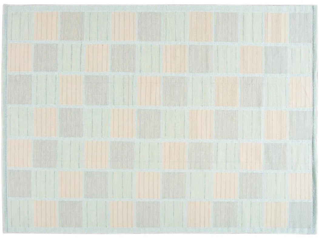 Modern Swedish Wool Rug 10 X 14