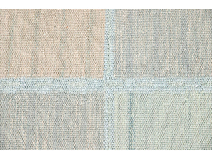Modern Swedish Wool Rug 10 X 14