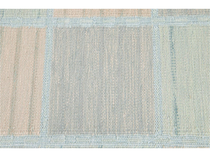 Modern Swedish Wool Rug 10 X 14