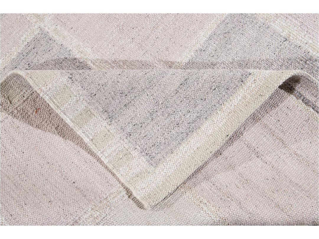 Modern Swedish Wool Rug 9 X 12