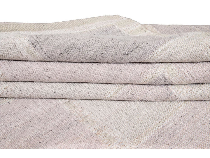 Modern Swedish Wool Rug 9 X 12