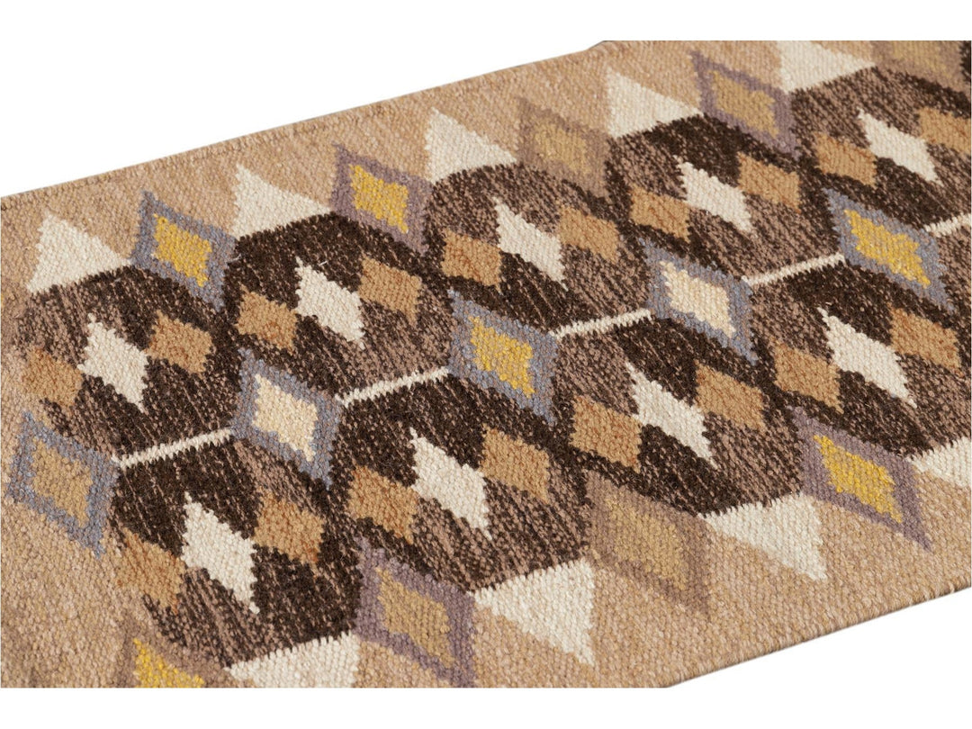 Contemporary Scandinavian-Style Rug 3 X 8