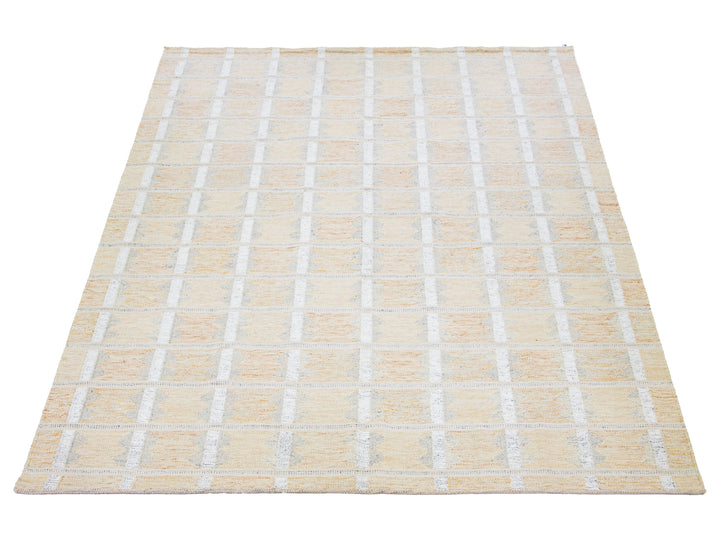 Modern Scandinavian Wool Rug 10 X 14