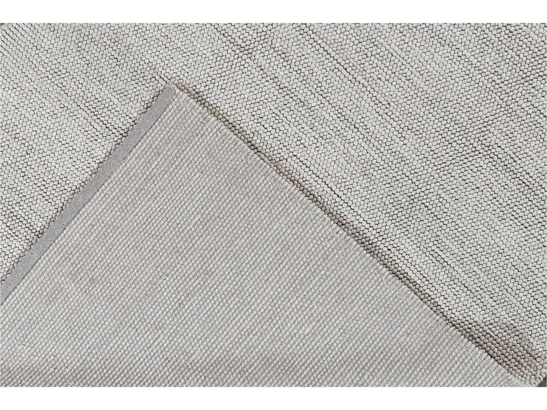 Modern Textured Wool Rug 8 X 10