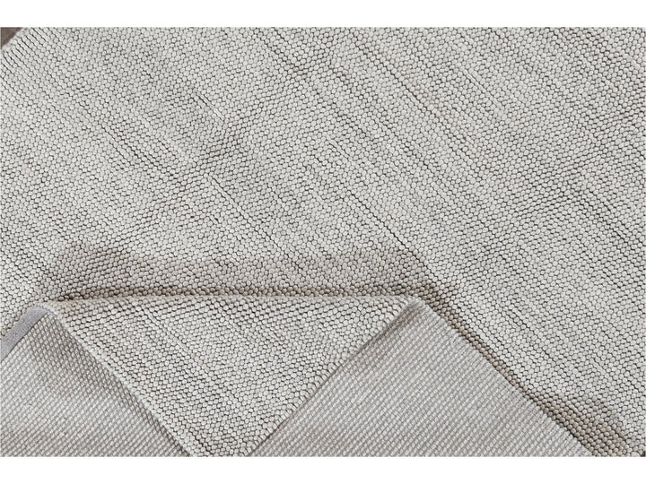 Modern Textured Wool Rug 8 X 10