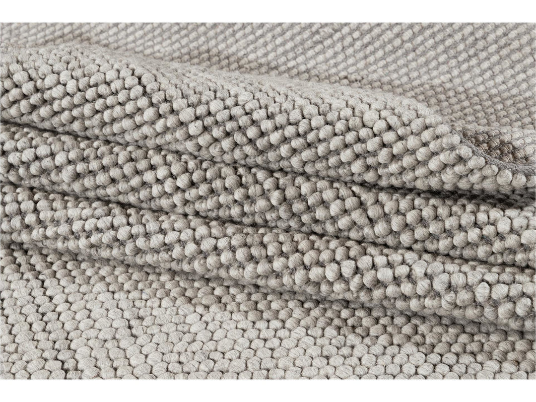 Modern Textured Wool Rug 8 X 10