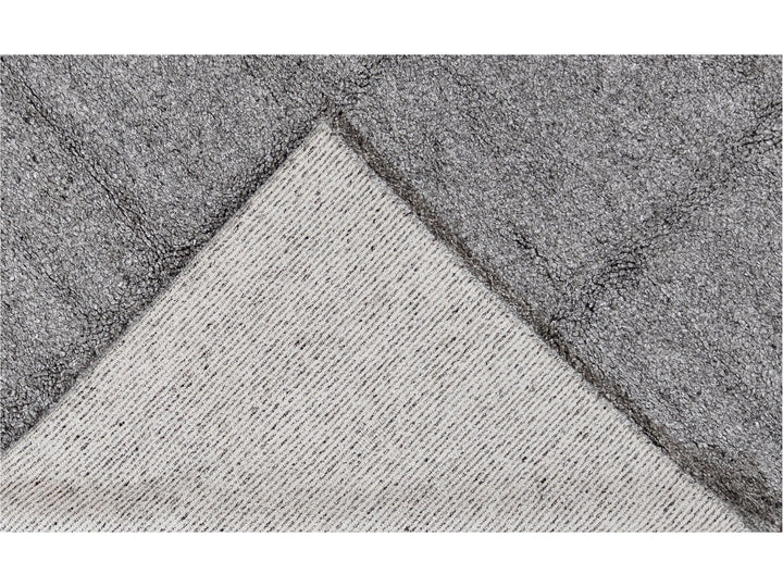 Contemporary Textured Wool Rug 8 x 10