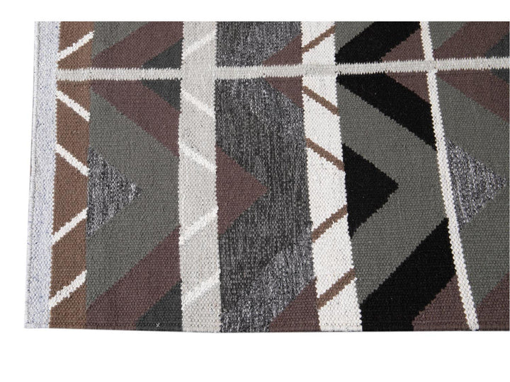 Contemporary Swedish Wool Rug 10 X 14