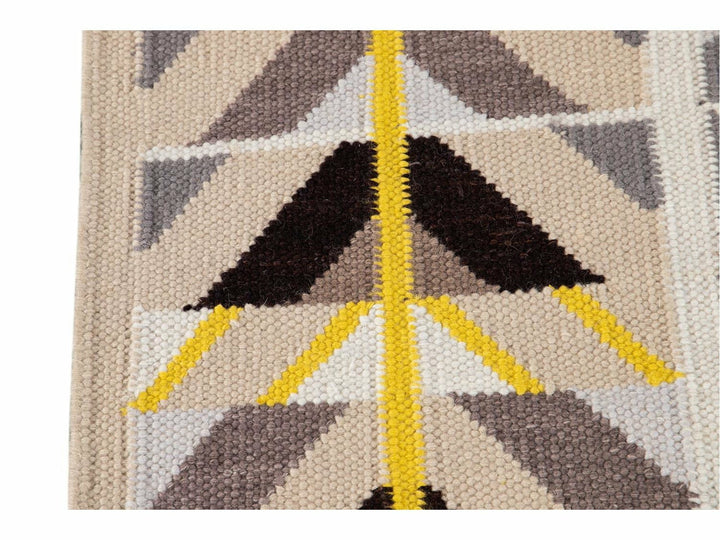 Modern Swedish Style Wool Runner Rug 3 X 18