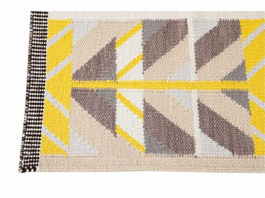 Modern Swedish Style Wool Runner Rug 3 X 18