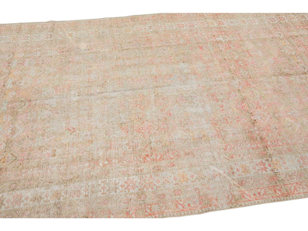 Antique Malayer Wool Rug 5 X 10