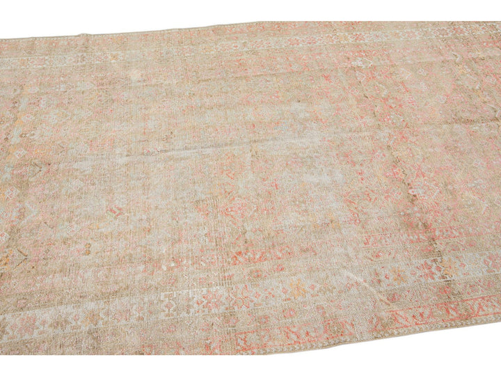 Antique Malayer Wool Rug 5 X 10