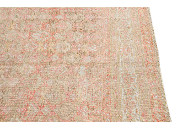 Antique Malayer Wool Rug 5 X 10