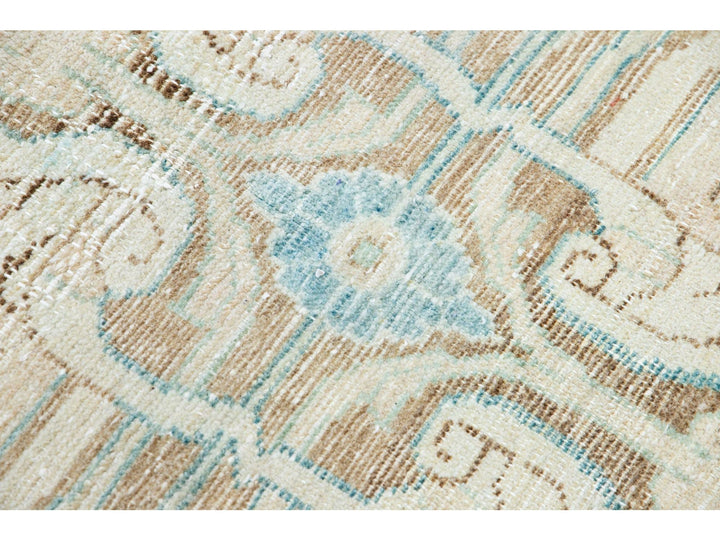 Antique Mahal Wool Rug 7 X 10