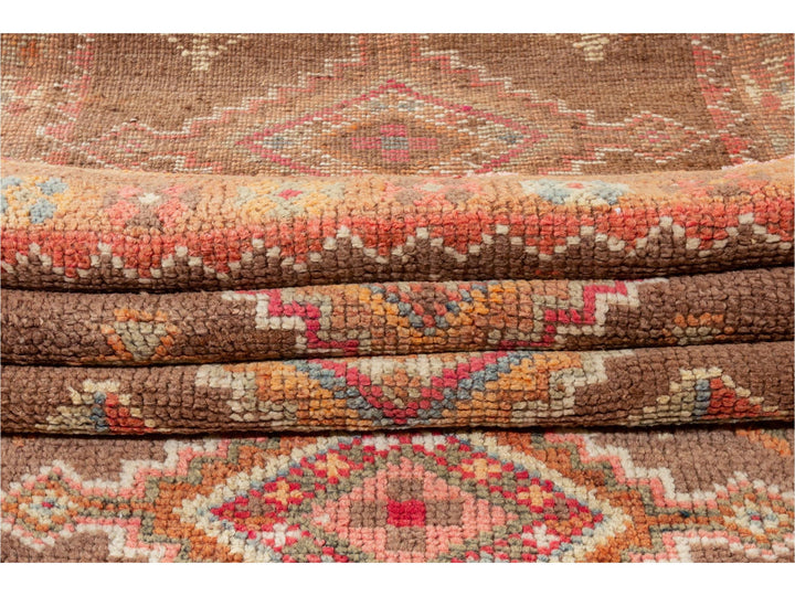 Vintage Turkish Anatolian Runner Rug, 3 X 14