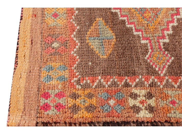 Vintage Turkish Anatolian Runner Rug, 3 X 14
