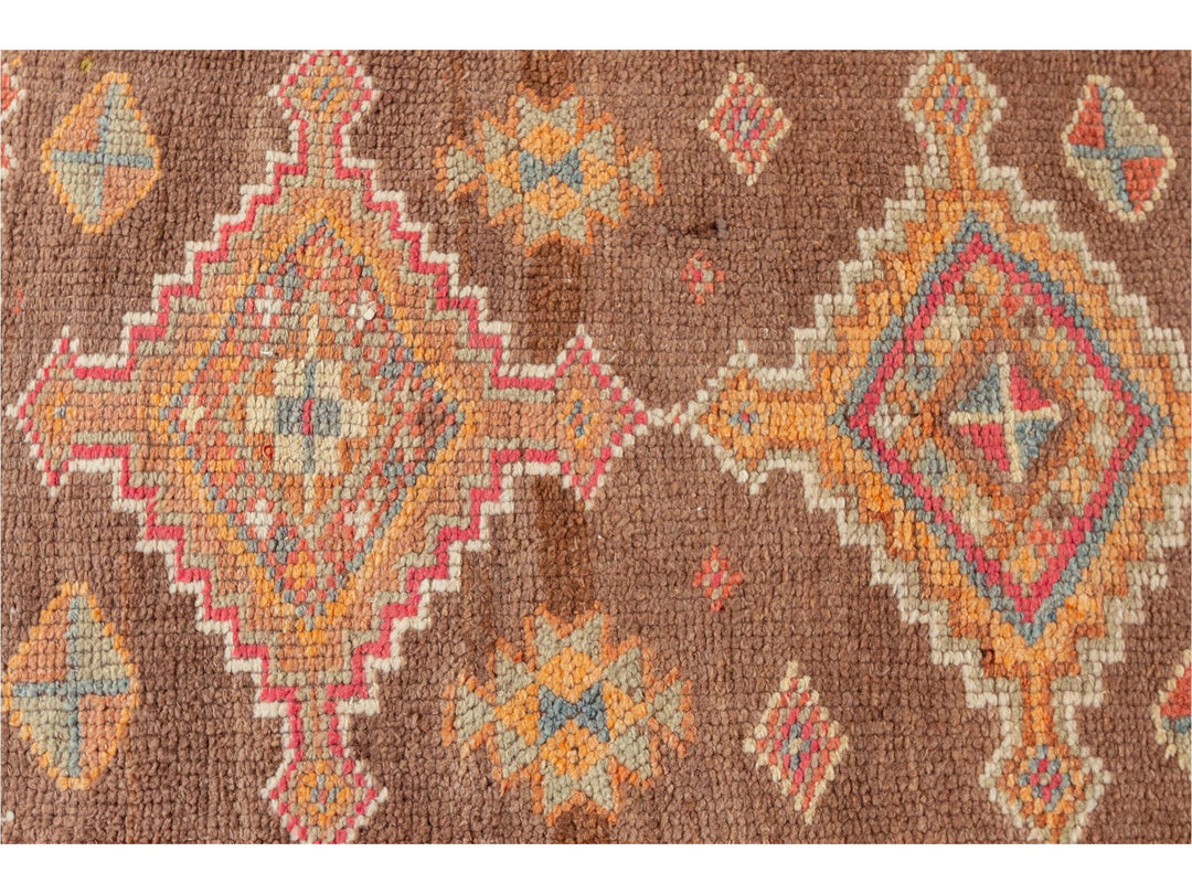 Vintage Turkish Anatolian Runner Rug, 3 X 14
