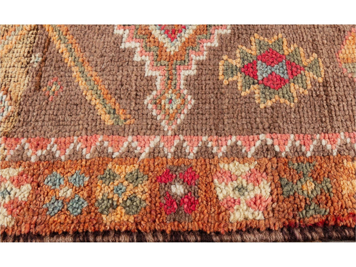 Vintage Turkish Anatolian Runner Rug, 3 X 14