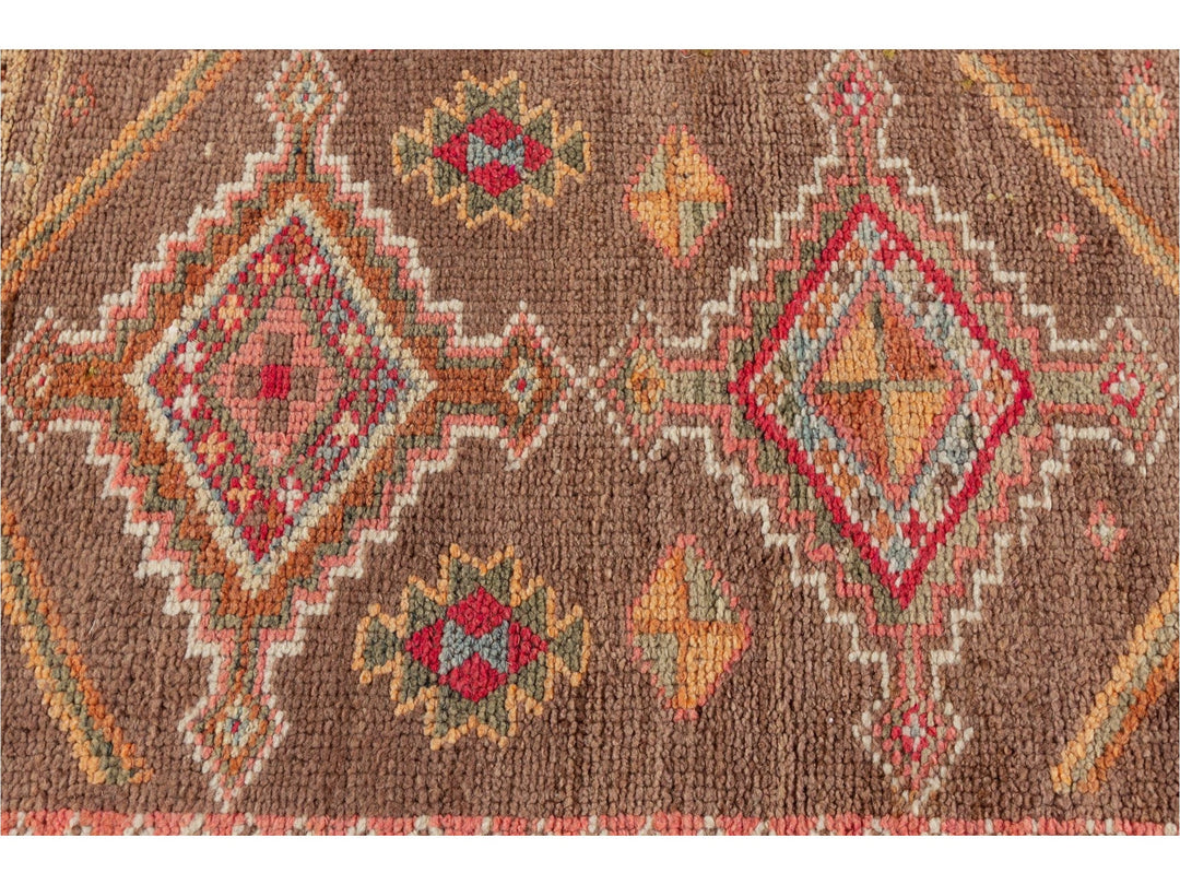 Vintage Turkish Anatolian Runner Rug, 3 X 14