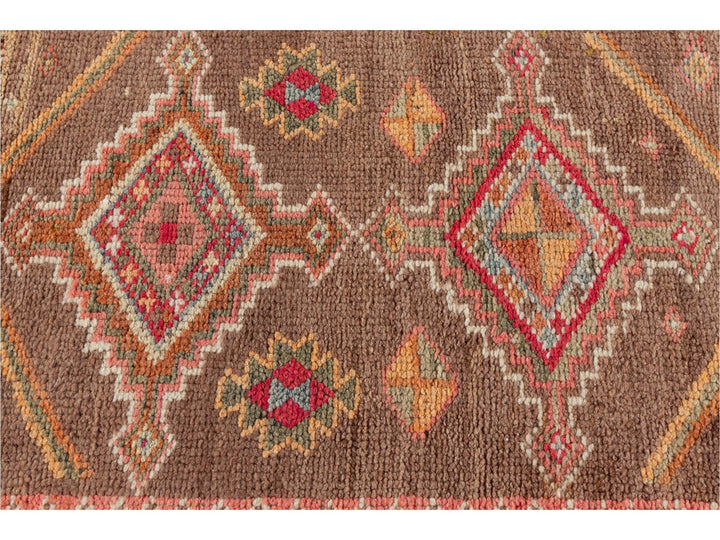 Vintage Turkish Anatolian Runner Rug, 3 X 14