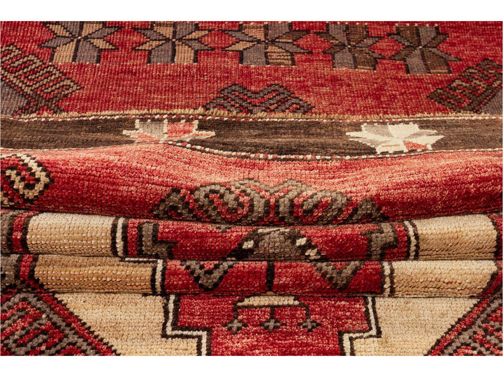 Mid 20th Century Vintage Turkish Anatolian Runner Rug 3 X 12