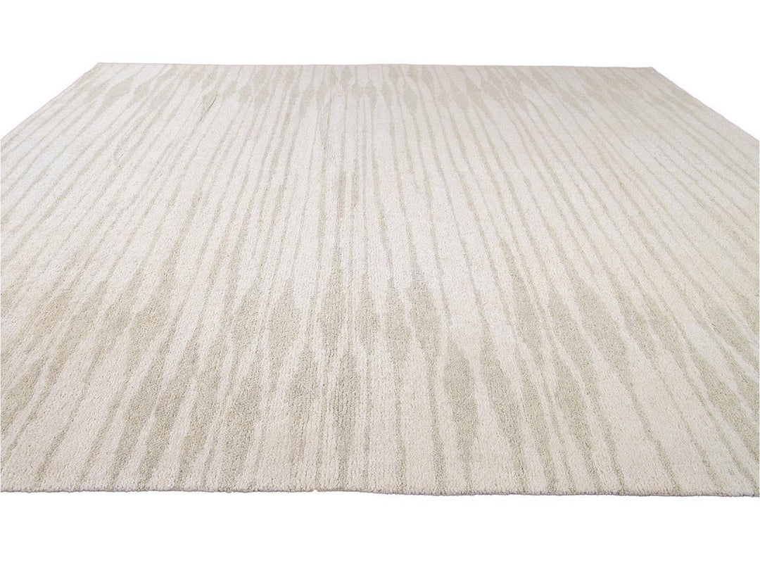 Modern Moroccan Style Wool Rug 12 X 15