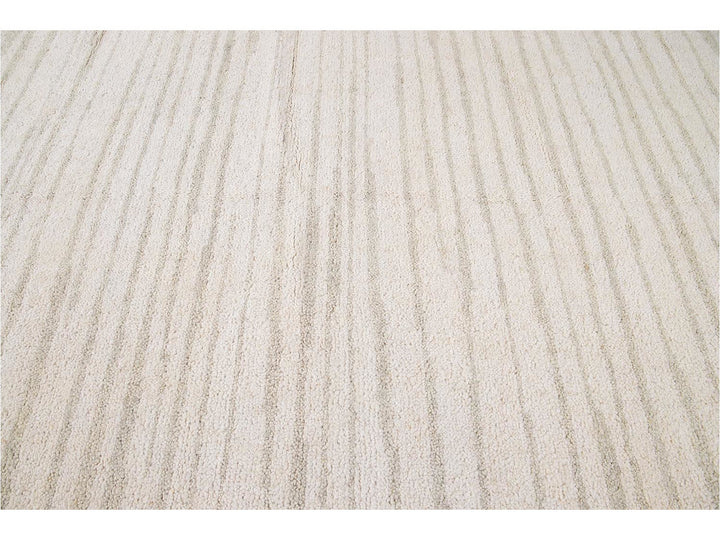 Modern Moroccan Style Wool Rug 12 X 15