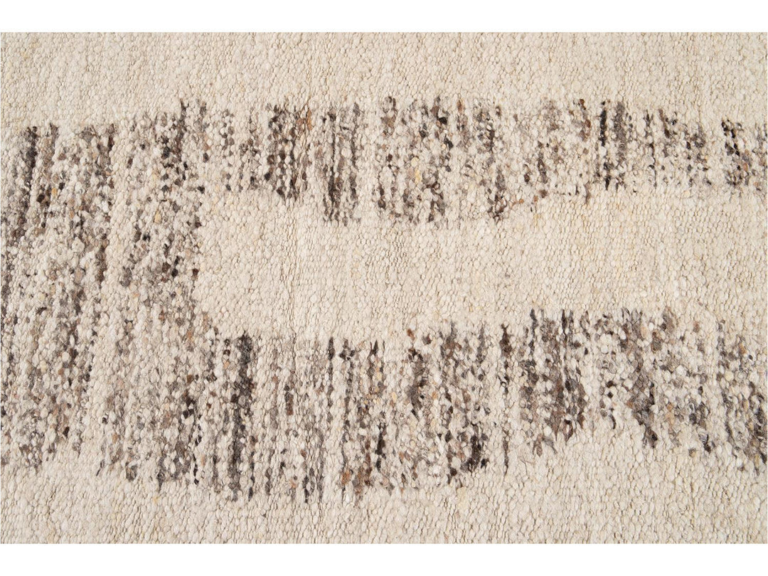 Modern Moroccan Style Wool Rug 12 X 15
