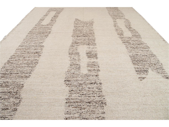 Modern Moroccan Style Wool Rug 12 X 15