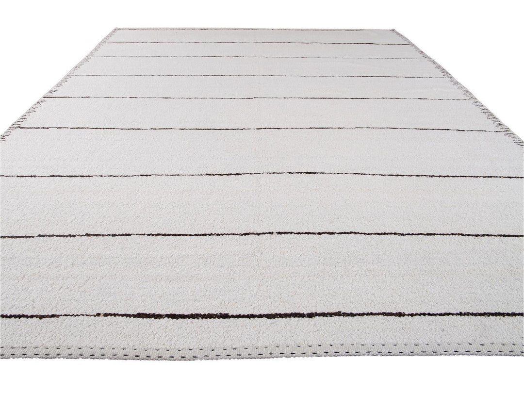 Modern Moroccan Style Wool Rug 12 X 15